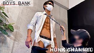 【BOYS.BANK：Full HD】超筋肉イケメン!!スーツリーマンがアナル責めで腹筋崩壊の悶えイキ!! 虐待捆绑-第8张