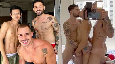 Igor Lucios, Leonaordo and Lucas Dias have a theresome – Part 1 免费观看-第1张